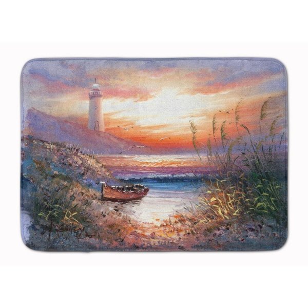 Micasa Lighthouse Scene with Boat Machine Washable Memory Foam Mat MI229073